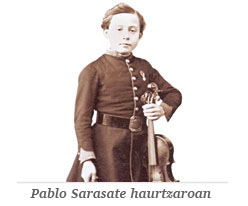 Pablo Sarasate en su infancia